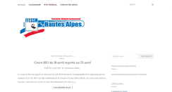 Desktop Screenshot of codep05.fr
